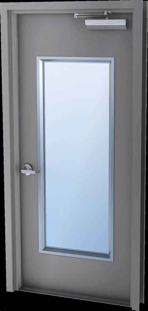 Purchase Commercial Hollow Metal Doors with Glass 